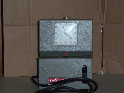 Lathem time clock for parts or repair for sale