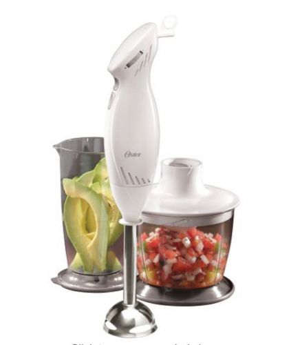 Oster 2605 handheld blender with chopper and cup brand new for sale