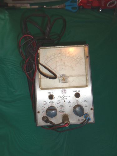 RCA Volt Ohmyst Model WV-77E Meter Unknown Working Condition