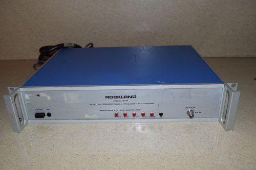 ROCKLAND MODEL 5110 PROGRAMMABLE FREQUENCY SYNTHESIZER (II)