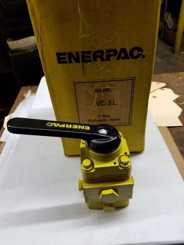 Enerpac manual locking 3-way valve vc-3l for sale