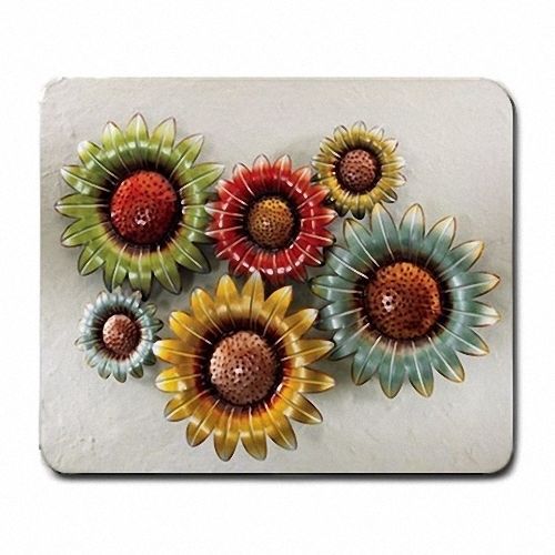 New Metal Flower Mouse Pad Mats Mousepad Hot Gift