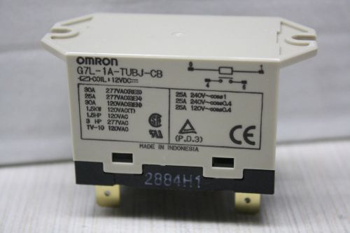 Omron g7l-1atubj-cb-dc12 relay 12vdc 30a g7l-1a-tubjcbdc12-nd g7l1atubjcbdc12 for sale