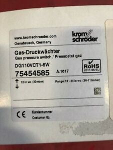 KS75454585 Honeywell Krom Schroder Gas Pressure Switch