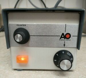 American Optical AO 1138 Tungsten Halogen Lamp Power Supply