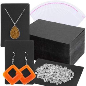 Earring Cards, Anezus Earring Packaging Holder Cards Earring Display Cards with