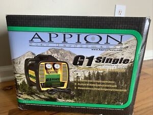 Appion G1 Single Refrigerant Recovery Machine. “Brand New In Box”