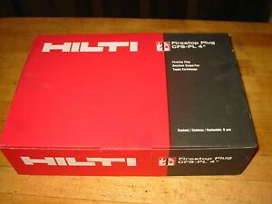 HILTI Firestop plug CFS-PL 4&#034; - Brand New Box of 6