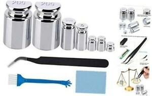 10 PCS Premium Calibration Weights Set Calibration Weight For Gram Scale