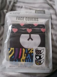Sof Sole Girls Face Covers Mask 3 Pack