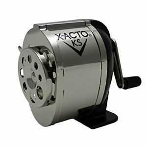 X-ACTO Ranger 1031 - Sacapuntas manuales para montaje en pared color plateado...