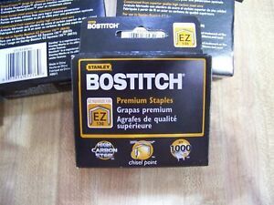 (Lot of 5) Stanley-Bostitch PowerCrown 1/2&#034; Staples - STCR130XHC