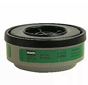 HONEYWELL NORTH Respirator Cartridge,AM, MA,Threaded,PR, N75004L