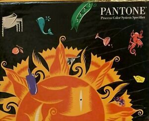 Pantone Process Color System Specifer  coated +_uncoated set two books Used