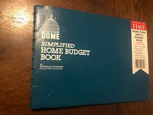 Dome Publishing Simplified Home Budget Book, Wire Bound - 7.50&#034;x10.50&#034; White 840