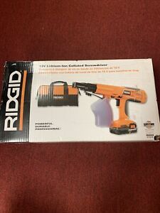 Ridgid R8660 18 Volt Collated Drywall/Deck Screwdriver w/Screw Bucket 1-3/4&#034;