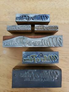 Printing Letterpress Printers Block Lincoln Nebraska Miller &amp; Paine Department