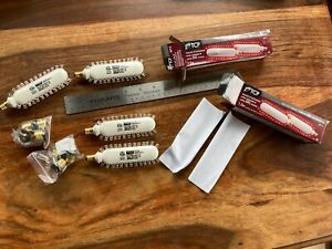 Two 2 pk LED Exit Sign Retrofit Kit E12, E17 BA15D Screw In TCP Bulbs 1.2w 20715