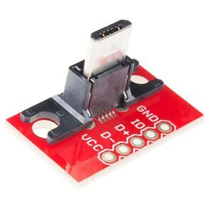 Plastic Micro B Breakout Connector BOB-10031for DIY Electronics Projects
