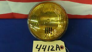 New 4412A Par46 Sealed Beam Bulbs 12 Volt 35 Watt AMBER American LaFrance ALF
