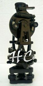 Antique Brass Theodolite Transit Surveyors Alidade Vintage Surveying Instruments