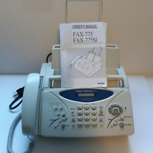 Brother intelliFax-775 Plain Paper Fax, Phone &amp; Copier With Manual, Working