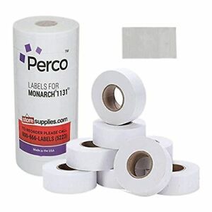 White Pricing Labels for Monarch 1131 Price Gun - 1 Sleeve,