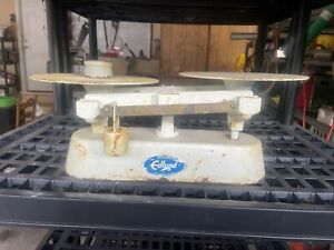 Vintage Edlund Scale 16lbs. Model BDS With Weights