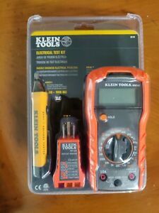 Klein Tools 69149 Test Kit with Multimeter, Non-Contact Volt Tester, Outlet Tes…