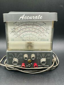 Vintage Accurate Instrument Utility Tester Model #152 SOLD AS IS