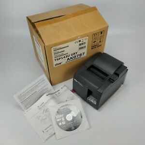 Star TSP100 Thermal Receipt USB Printer w/ Software - NEW UNUSED 4