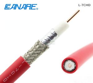 1 meter CANARE L-7CHD 3-layer insulation HDTV-SDI digital TV coaxial video cable