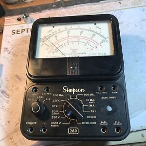 SIMPSON 260 Series 3 Meter (# 1 )