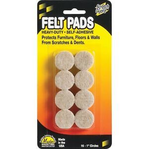 Scratch Guard  Felt Pad 88496 88496  - 1 Each