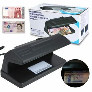 4W Ultraviolet UV Counterfeit Bill Detector Tester Machine with Led Blacklight