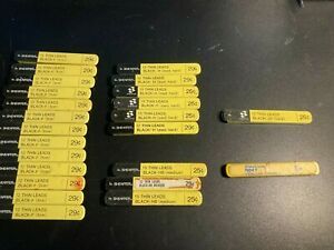 Vintage Sheaffer Thin Leads Mechanical Pencil Refills -various types - 24 packs