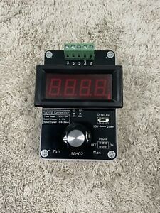 DROK Signal Generator CRACKED BACK (pics) DC12-24V NEW Open Box
