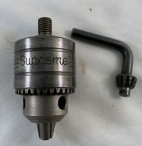 Supreme Drill chuck 1/16&#034; - 3/8&#034; CAP 5/16 - 24 THD -  Model BM80J