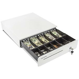 Cash Register Drawer for Point of Sale POS System with Removable Coin Tray, 5