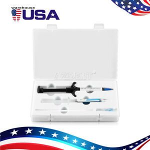 Dental Composite Resin Light Cure Adhesive Paste Etchant Acid Gel Blue Glue