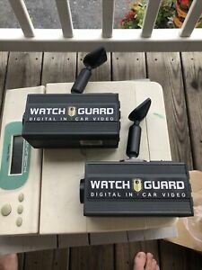 2 Watch Guard Dash Cam Digital Security Camera WatchGuard Combo Camera WGA106