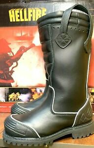 THOROGOOD WOMAN SIZE 5 N WATERPROOF COMPOSITE TOE FIREFIGHTING BOOTS 504-6369