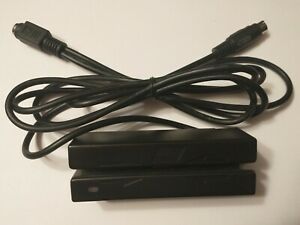 MagTek Mini-Wedge 3-Track Magnetic Stripe Swipe Card Reader PS/2 Port 21080202