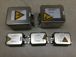 Lot of 5 Schaffner Line Filters FN2060-10-06 FN2070-16-06
