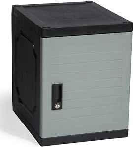 Jink Locker - Lockable Storage Cabinet with Keys, 19” - Great Locking Storage Bo