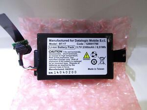 Datalogic BT-17 Rechargeable Li-Ion battery, 3.7V, 2300mAh. NOS (716).