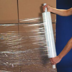 30&#034; x  70 Gauge x 1000&#039; Extended Core Cast Stretch Film - 4 Pieces