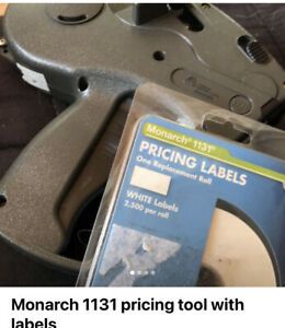 monarch 1131 price gun With Labels!