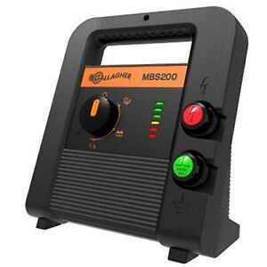 G389414 Solar Electric Fence Charger, Battery, 90-Acre, 2.0 Stored Joules -