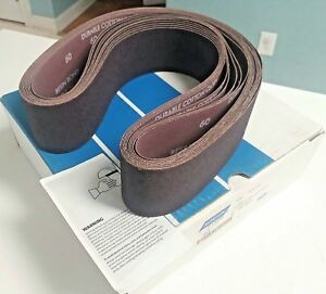 Norton Plyweld R228 Metalite 2-1/2&#034; x 48&#034; Sanding Belt 60-X Grit 10 / Box